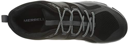 Merrell MERU, Zapatillas para Caminar Hombre, Negro (Black/Monument), 40 EU