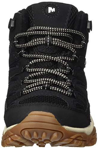 Merrell MOAB 2 Mid GTX, Zapatillas para Caminar, Sintético Mujer, Negro Goma, 37 EU