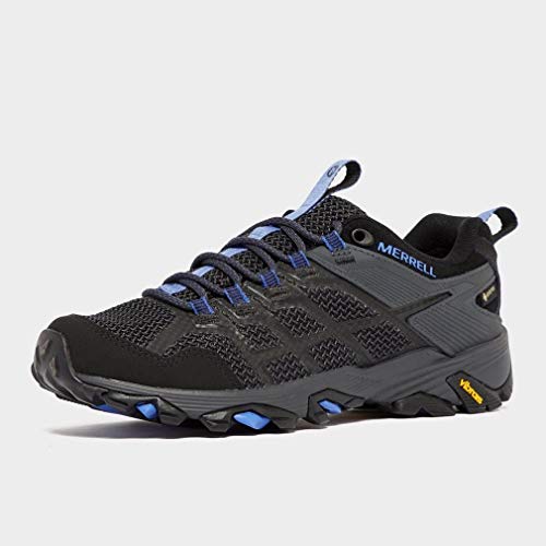 MERRELL MOAB FST 2 GTX, Zapatillas Tiempo Libre y Senderismo Mujer, Black (Negro), 42 EU