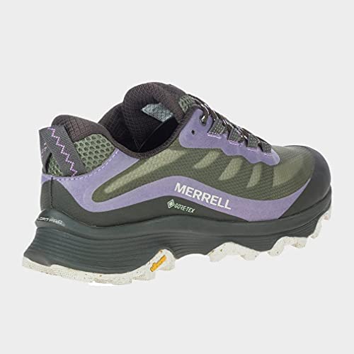 Merrell MOAB Speed GTX, Zapatillas Mujer, Lichen, 42.5 EU