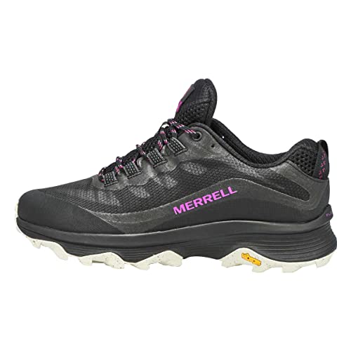 Merrell MOAB Speed, Zapatillas Mujer, Black, 39 EU