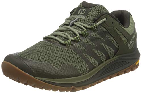 Merrell Nova 2 GTX, Zapatillas para Caminar Hombre, Verde (Lichen), 46 EU