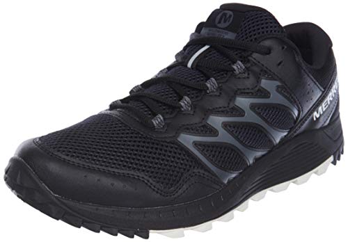 Merrell Wildwood GTX, Zapatillas para Caminar Hombre, Negro (Black/Black), 49 EU