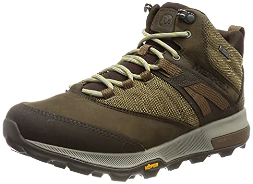 Merrell Zion Mid GTX, Zapatillas de Trail Running Hombre, Brown, 40 EU