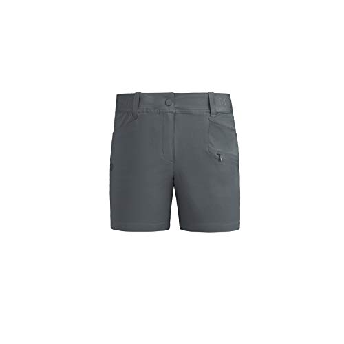 Millet - Wanaka Stretch Short II W - Short para Mujer - Transpirable - Senderismo, Trekking, Día a día - Gris