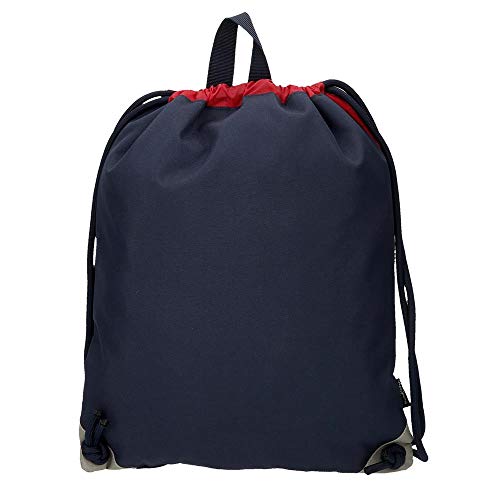 Mochila Saco Pepe Jeans Dany, Roja, 35x46 cm