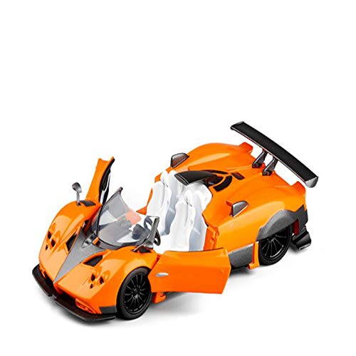 Modelo De Coche Famoso Coche Modelo De Metal De Escala De 5 Pulgadas para Pagani Zonda Toy Collection Collection Model Roadster Alloy Toy Boys Gifts Toys para Niños (Color : Blue)