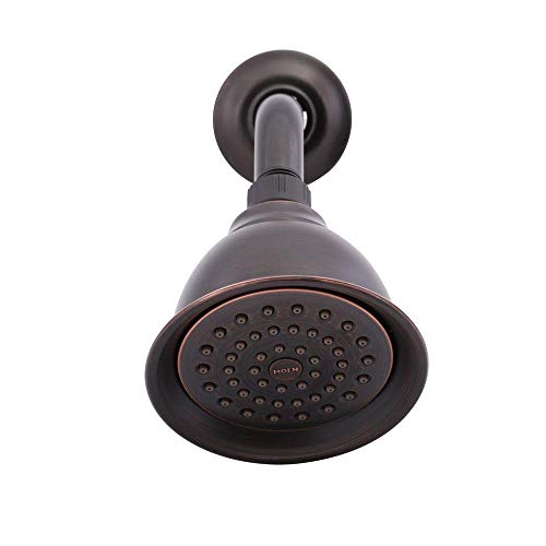 MOEN Banbury - Grifo para bañera y ducha con válvula en bronce mediterráneo (válvula incluida)