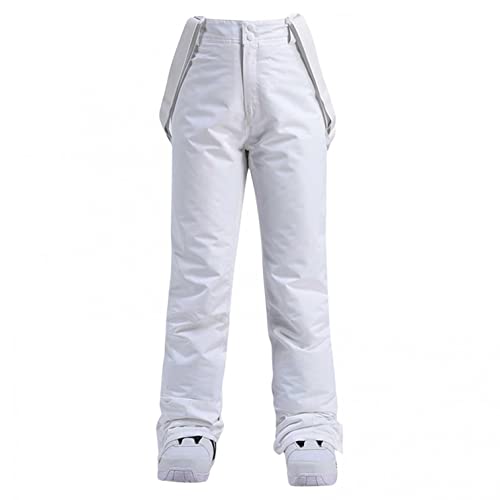 Mono el Esquiar Mujere Pantalón de Babero Bib Pant Color Pants Traje de Nieve Pantalon de Trabajo Ocio de Esquiar Impermeables y Petos Deportes de Invierno Aire Libre Señoras Pantalones de Esquí