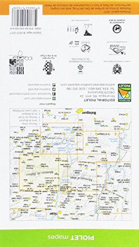 Montsec de Rúbies o de Meià. 1:20.000. mapa excursionista. Piolet.