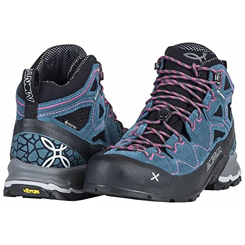 MONTURA YARU TEKNO GTX Woman Trekking S4GA00W Color 8625 Azul Azul Azul, Baltic Rosa Sugar, 37 EU