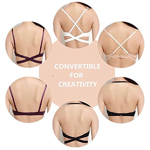 Nanier Deep U Push Up - Sujetador de inmersión convertible multivías para mujer