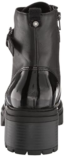 Naturalizer Jac, Botas Cortas al Tobillo Mujer, Piel Negra, 42.5 EU