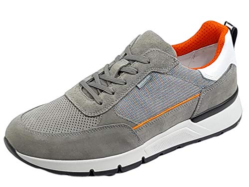 Nero Giardini E101990U Colorado - Zapatillas para hombre de nobuk y tela Gris Size: 40 EU