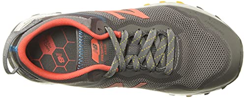 New Balance Arishi V1 Fresh Foam, Zapatillas para Carreras de montaña Mujer, Castle Rock Varsity Oro Toro Rojo, 37 EU