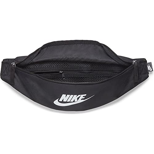 NIKE DB0490 NK HERITAGE WAISTPACK - FA21 Gym Bag unisex-adult black/black/white 1SIZE