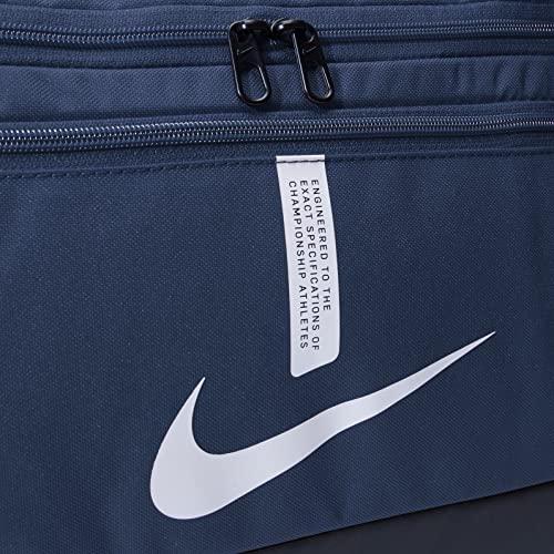 NIKE Equipo Academy Petate de fútbol, Unisex – Adulto, Midnight Navy/Black/White, MISC