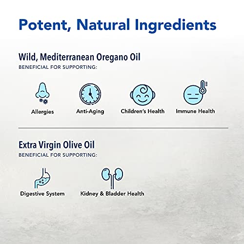 North American Herb & Spice Oreganol - Oil of Wild Oregano 120 sgels