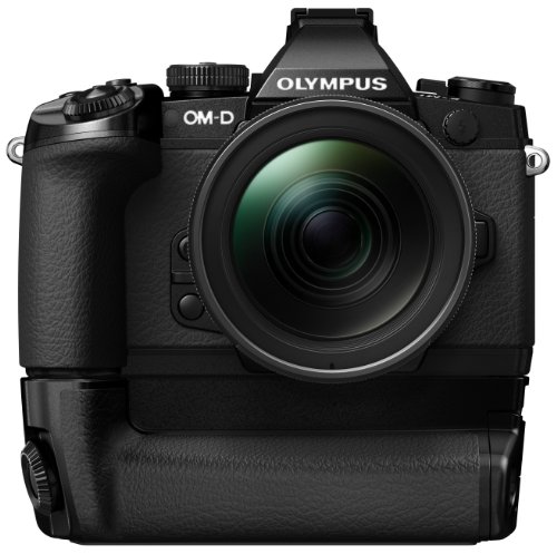 Olympus HLD-7 - Empuñadura para cámaras Digitales OM-D E-M1, Color Negro