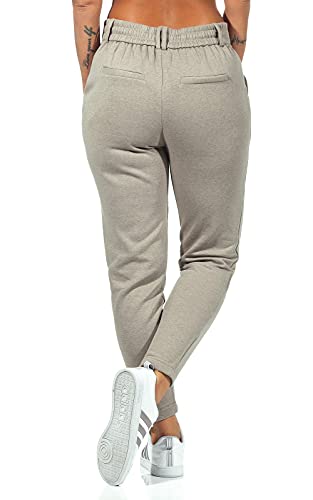 Only ONLPOPSWEAT Every Life Easy PNT Noos Pantalón de Vestir, WalnutDetail:Pure Cashmere Melange, M/32 para Mujer