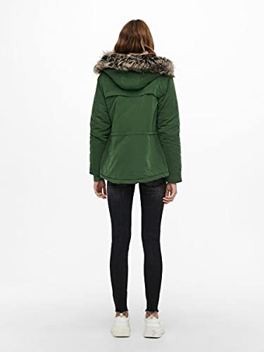 Only Onlstarline AW Parka CC Otw, Forest Night, XS para Mujer