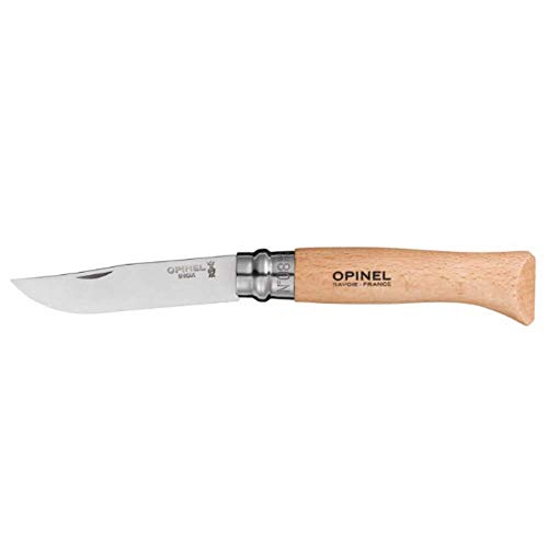 Opinel N 08 - Cuchillos de acero inoxidable