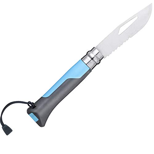 Opinel O001576 Cuchillo N°08, Azul, M