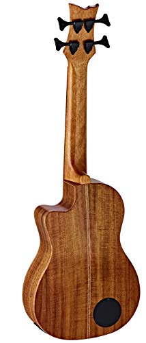 Ortega Guitars Caiman FL GB - Lizard Series U Bass, Barítono con funda