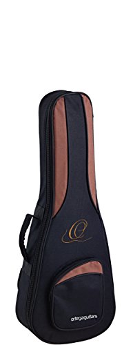 Ortega Guitars Caiman FL GB - Lizard Series U Bass, Barítono con funda