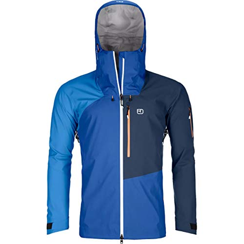 ORTOVOX 3L Ortler Jacket M Chaqueta, Hombre, Just Blue, S