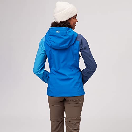 ORTOVOX 3L Ortler Jacket W Chaqueta, Mujer, Just Blue, XS