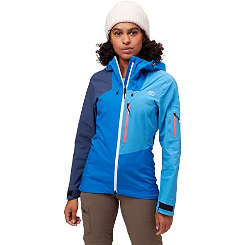 ORTOVOX 3L Ortler Jacket W Chaqueta, Mujer, Just Blue, XS