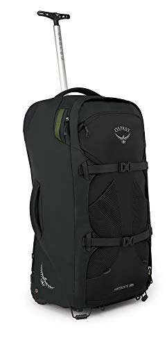 Osprey Farpoint Wheels 65 Equipaje-Bolsa para Prendas, Unisex Adulto, Black, 70 cm