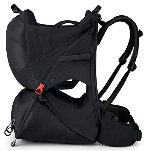 Osprey LT Child Carrier mochila portabebés senderismo Starry Black O/S, Unisex-Adult