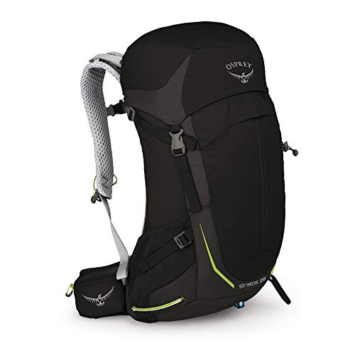 Osprey Stratos 26 Men's Ventilated Hiking Pack - Black (O/S)