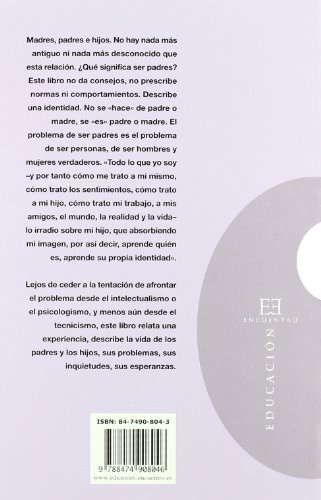 Padres e hijos: La relación que nos constituye (Ensayo)