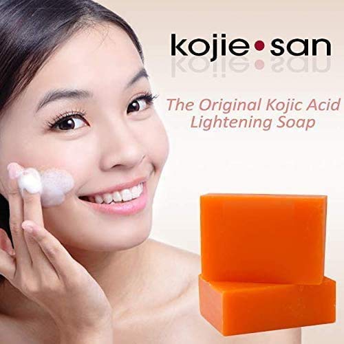 Peak Health Kojie San Face Soap – Acne Prone - Lightening Bar - Smoothing Away - Dark Spots – Discoloration - Heals Acne Blemishes - Erases Red Marks and Scars – Philippines - Pack of 1 - 135 grams