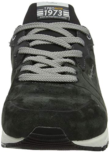 Pepe Jeans London Tinker Pro Racer, Zapatillas Hombre, Anthracite 982, 42 EU