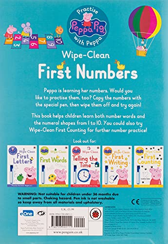 Peppa Pig: Practise with Peppa: Wipe-Clean First Numbers