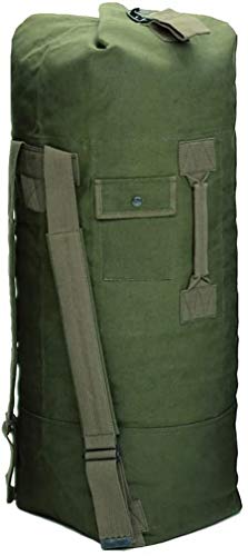 Petate estilo militar EE.UU. verde oliva 90 x 33 algodón loneta con asa transporte Mil-tec