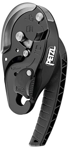 Petzl Discensor I'D S Negro, Unisex Adulto, S