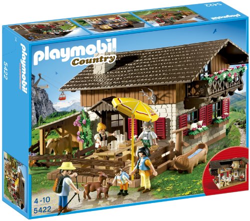 Playmobil Counrty 5422 Vida en la Montaña - Casa de los Alpes con Varios Accesorios, A partir de 6 años [Exclusivo]