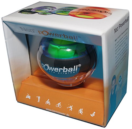 Powerball the original® Handtrainer Autostart Powerball, Unisex, Negro Transparente