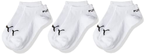 PUMA Kids Quarter Calcetines, Niños, Blanco (White 300), 31/34