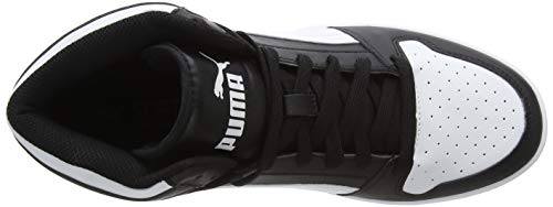 PUMA Rebound Layup SL, Zapatillas Unisex Adulto, Negro Black White, 44 EU