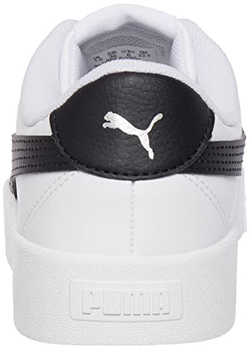 PUMA Skye Clean, Zapatillas Bajas Mujer, Blanco (White/Black), 37.5 EU