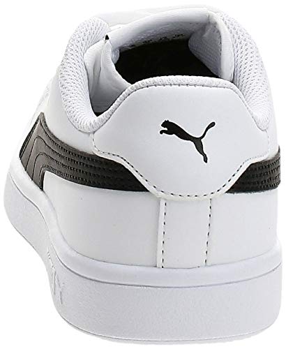 PUMA Smash v2 L, Zapatillas, para Unisex adulto, Blanco (Puma White-Puma Black), 48.5 EU