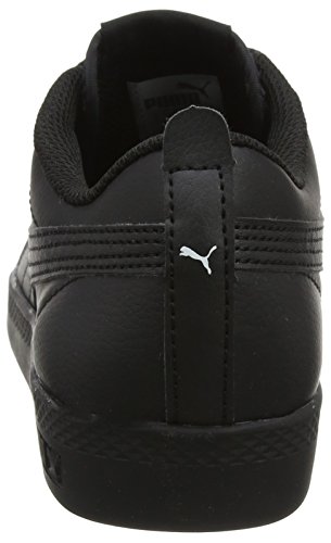 PUMA Smash Wns v2 L, Zapatillas Bajas, para Mujer, Negro (Puma Black-Puma Black), 40 EU