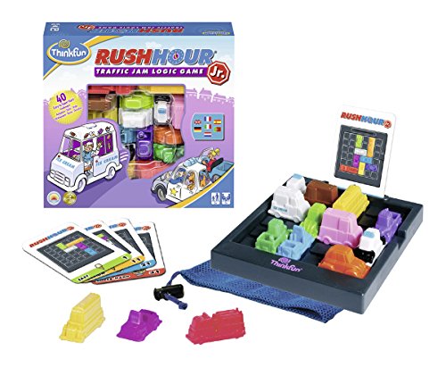 RAVENSBURGER Think Fun Rush Hour Jr. (76337), Multicolor, multicolor