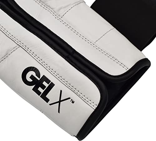 RDX Guantes de Boxeo para Entrenamiento y Muay Thai | Cuero Vacuno Mitones para Sparring, Kick Boxing | Boxing Gloves para Saco Boxeo, Combate Training